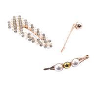 Bellefixe Crystal & Pearl Mix and Match Ensemble de pinces à cheveux