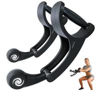 BelleFlair 2 Pièces Corde de Bataille sans Corde avec Rotation à 360°, Entraîneur des Avant-Bras pour Entraînement de Force, Entraîneur d'Épaules, Dispositifs de Fitness pour Muscles Pectoraux,