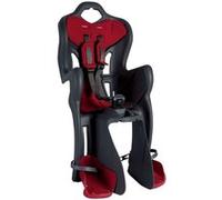 Bellelli Siège arrière vélo enfant B-One Standard CSS1482 Pour cadre Max 22 kg Gris foncé/rouge