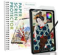 BELLEMOND | Film Protecteur Écran Kent pour Samsung Galaxy Tab S10+ 2024 / S9+ / S9 FE+ / S8+ / S7 FE / S7+ (12,4") | Surface Lisse en PET pour Dessin & Prise de Notes | Fabriqué au Japon | Lot de 2