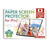 BELLEMOND | Le protecteur d’écran effet papier original fabriqué au Japon pour iPad Air 10,9” (5e/4e génération, 2022/2020) | Film PET mat pour écriture, dessin et prise de notes | Lot de 2