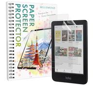 BELLEMOND | Lot de 2 | Film protecteur mat effet papier Kent pour Kobo Clara Colour/Clara BW (2024) / Clara 2E (2022) 6” | Fabriqué au Japon | Anti-reflets | Sensation papier fluide | Film PET