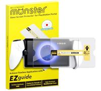 BELLEMOND Protecteur d'écran en verre trempé conçu pour PlayStation Portal Remote Player - Kit d'alignement 「EZ Guide」 pour une installation parfaite - 8", Dureté 10H - Conçu au Japon