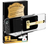 BELLEMOND Protection écran en verre trempé antireflet pour Nintendo Switch 2 (2025) - Kit d’alignement 「EZ Guide」 pour une pose parfaite - 8”, Dureté 10H - Conception japonaise
