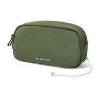 BELLEMOND 「Totono+ 」 Pochette technique de rangement de cordons | Étui de rangement pour appareils électroniques de voyage pour câbles et chargeurs | Fente cachée AirTag et passage de câble | Conçu au