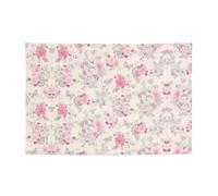 Belles bannières et drapeaux imprimés de fleurs roses vintage, toiles de fond suspendues, adaptées pour les fêtes de vacances et la décoration de la maison.