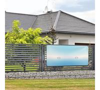 Belles bannières imprimées cygnes blancs sur le lac pour intérieur/extérieur, décoration hip-hop sur le thème des événements