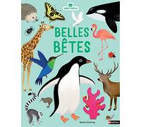 Belles bêtes - un bestiaire extraordinaire avec de grands flaps en feutrine - Dès 6 mois