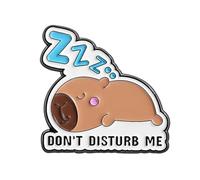 Belles broches Capybaras pour sacs à dos Accessoires de vêtements Beaux cadeaux Thème unisexe, taille unique, Comme décrit