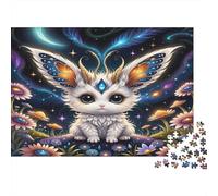 Belles créatures Puzzle 1000 Pièces en Carton Épais Et Robuste, Jeu De Puzzle Classique Maintenir De La Mémoire pour Une Soirée Entre Amis, Ambiance Cocooning Hiver 38x26cm/1000pcs