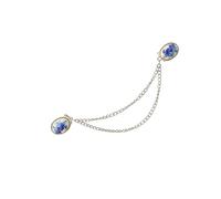 Belles épingles en forme de fleur en métal - Badge unique - Texture en alliage - Convient pour une fête quotidienne et un usage quotidien - Broche en chaîne unique, taille unique, Comme décrit