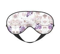 Belles feuilles de vigne pour le sommeil - Design mis à jour - Bloque la lumière - Pour homme et femme