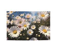 Belles marguerites Bannière Décoration de fête Drapeau Fête d'anniversaire Photographie Fond Décoration Bannières et Signes Décoration Murale Bannière Fournitures Faveurs 180 x 119 cm