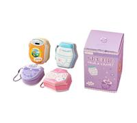 Belles notes collantes, salles de bains autocollantes - Note de voiture - Coiffure colorée avec chaîne, matériaux de papeterie portables 4x, accessoires de bureau amusants pour la maison, l'étude