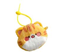 Belles Pochettes pour pièces de Monnaie en Forme de Chats, à Main à Breloques, de Rangement pour écouteurs, Porte-Monnaie en Peluche, étui pour écouteurs d ' Animaux de Dessin animé Lovely