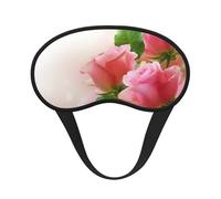 Belles roses roses,Masques de sommeil occultants, cache-yeux couvrants, masques de sommeil anti-lumière