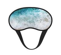 Belles vagues de l'océan,Masques de sommeil occultants, cache-yeux couvrants, masques de sommeil anti-lumière