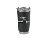 Belles verres en forme de tortues de mer Gobelet isotherme en acier inoxydable double paroi