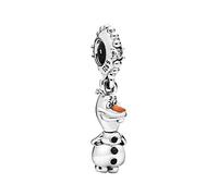 Bellestory Breloque bonhomme de neige en argent sterling 925 compatible avec bracelets européens, Métal, Non connu