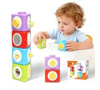 BelleStyle Jouet Bebe 1 an, 12 in 1 Montessori Sensoriel Jouets pour Tout-Petits 12-24 Mois, Jouets de Voyage pour Bébés, Motricité Cube d'Activité Jeux Cadeau Educatif Jeu pour Enfants 1 2 3 Ans