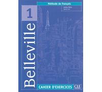 Belleville 1 s de francais cahier d'exercices + cd audio Cahier d'exercices avec CD Rom - Audrey Ndata - Cle International - Livre CD - Méthode de langue CD