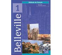 Belleville1 eleve de francais Tome 1 Livre de l'élève - Flore Cuny - Cle International - broché - Scolaire / Universitaire
