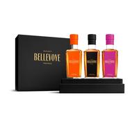 BELLEVOYE - Whisky Triple Malt - Coffret Degustation Whisky - Prestige - 3 x 20 cl de Whisky Français