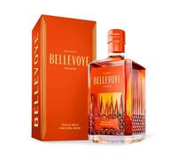 BELLEVOYE Orange - Whisky Triple Malt - 43% Alcool - 70 cl | Médaille d’Or au Concours World Whisky Masters 2025 - Origine : 100 % France