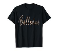 Bellevue Nebraska Design Vintage élégant T-Shirt Graphique avec Valeur