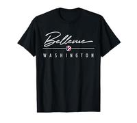 Bellevue Washington (Washington) T-Shirt Graphique avec Valeur