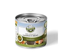 Bellfor Landgut-Menü Hypoallergéniques Nourriture Humide aux Insectes sans Grains Produits Selon la Norme Alimentaire, ne Contiennent Que des Ingrédients Frais 200 g