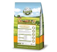 Bellfor Weideland-Schmaus Croquettes pour Chiens à l'agneau, sans céréales, pressées à Froid - 4 kg. Croquettes Riches en oméga-3 et en inuline. Ingrédients naturels.