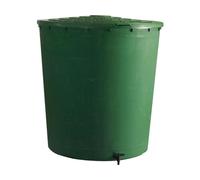 Belli 0112 7 Récupérateur à Eau Rond 350 L Vert 80 x 97 cm