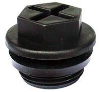 Belli 0162 2 Bouchon de Vidange 20/27 Noir