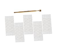 BELLIFFY 1 Jeu outil repousse cuticules outils à cuticules pour les ongles poussoir de nettoyage des cuticules gel pedicure pédicure repousse-cuticules outil de nettoyage des ongles Métal
