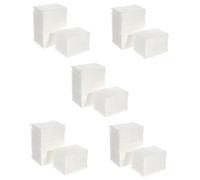 BELLIFFY 10 Paquets Compresse de coton nettoyants en coton de de toner pads demaquillant lingette demaquillante nettoyants visage démaquillants