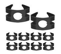 BELLIFFY 10 Pièces Clips de Fixation Métal pour Durite de Frein Auto Support Fiable pour Conduite de Freins Véhicule Résistance Élevée et Installation Facile