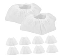 BELLIFFY 10 Pièces Sous Vide Pour Nail Art Ventilateur De Poussière D'ongle Trousse De Vernis à Ongles En Gel Lampe à Ongles Led Pour Vernis Gel à Ongles Tissu Non Tissé Blanche