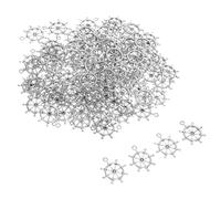 BELLIFFY 100 Pendentifs Vintage Ancre et Gouvernail en Alliage Métal Antique Double Face 29X25 MM pour Création Bijoux DIY Colliers Bracelets Accessoires Nautiques