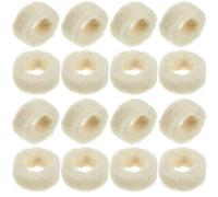 BELLIFFY 100 pièces Rondes Joints Feutre Haute Densité Rondelles Étanchéité Mécaniques pour Remplacement Huile Coussinets Durables pour Pompe et Moteur