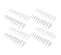 BELLIFFY 1000 Faux Ongles Transparents de Griffes Capsules à Couverture Intégrale Kit D’Extensions D’Ongles en Plastique 500 Pièces Transparentes 500 Pièces Couleur Naturelle pour