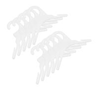 BELLIFFY 10pièces Cintres pour Vêtements De Pets Lot pour Chiens Et Chats Support pour Pantalons Et Robes Résistant Et Non Déformable Utilisation Intérieur Et Extérieur