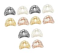 BELLIFFY 12 Pcs Barrette Attrape-Cheveux Pinces À Cheveux Pinces À Cheveux En Velours À Cosmétiques Petites Pinces À Mâchoires Pinces À Cheveux Antidérapantes Pinces À Cheveux Pinces À