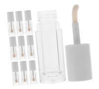 BELLIFFY 12 Pièces Lot De Tubes Vides Pour Gloss Et Soin Des Lèvres Rechargeables Et Légers Avec Couvercle Hermétique