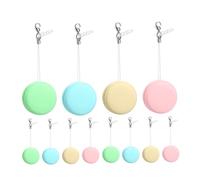 BELLIFFY 12 pièces Nettoyeur Écran Portable pour Téléphones et Tablettes Kit de Lingettes Douces sans Rayure Accessoires de Nettoyage Pratiques pour Écrans et Lunettes