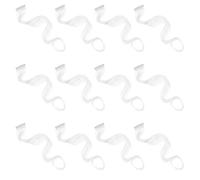 BELLIFFY 12pièces Extension De Cheveux Bouclés Colorés Fils Haute Température Accessoire De Coiffure One Piece Pour Look Glamour