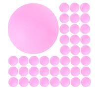 BELLIFFY 150 de Tennis de Table sans Couture 40 MM en Plastique Rose pour Entraînement Jeux de Tombola et Divertissements Légères et pour Compétitions et Fêtes