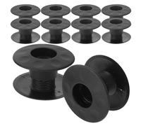 BELLIFFY 16 Pièces Lot de 32 Bagues de Roulements en Plastique pour Tiges de Foot, Accessoires de Remplacement Universels, Solide et Précis pour Réparation de Tables de Football de Table,