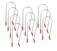 BELLIFFY 16pièces Clips De Remplacement Pour Rollers Chaleur Acier Inoxydable Pinces Pour Boucles De Cheveux Accessoires De Coiffure Pour Salon Et Usage Domestique