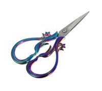BELLIFFY 1Pièce Ciseaux de Broderie Vintage Inoxydable Ciseaux Petits Ergonomiques pour Couture et DIY pour Point de Croix Découpe